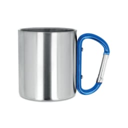 1. Metallmugg med karbinhake