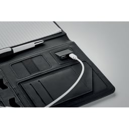 3. Konferensmapp A5, power bank