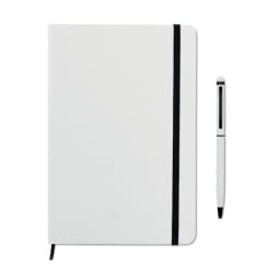 0. Anteckningsbok A5-set med stylus