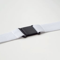 1. Logoband med metallkrok 25 mm