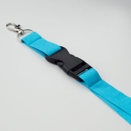 2. Logoband med metallkrok 25 mm