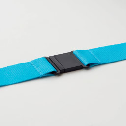 1. Logoband med metallkrok 25 mm