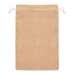 1. Presentpåse jute large 30x47cm
