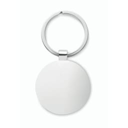 1. Rund nyckelring i bambu