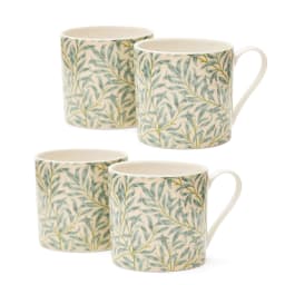 0. WB by William Morris mug, 4-pack