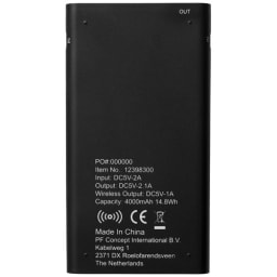 3. Powerbank & laddningsplatta (4000 mAh)
