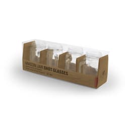 1. Mason jar shotglas 4-pack