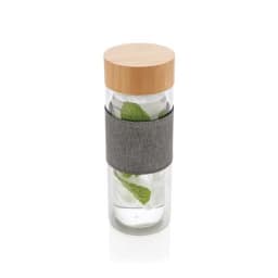 0. Glasflaska med dubbla väggar, 360 ml