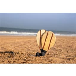 1. Frescobol tennis-set i trä