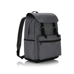 0. Laptopryggsäck med magnetiska spännesremmar