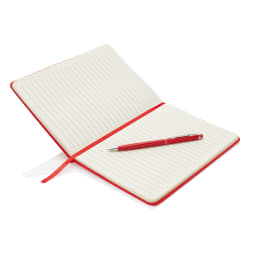1. Anteckningsbok Basic - PU - med styluspenna - A5