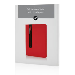 3. Anteckningsbok Basic - PU - med styluspenna - A5
