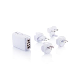 0. Reseadapter med fyra USB-portar