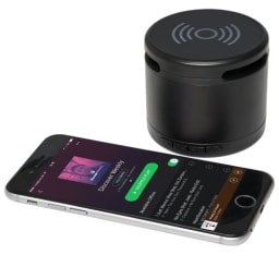 0. Bluetooth®-högtalare med trådlös laddningsplatta
