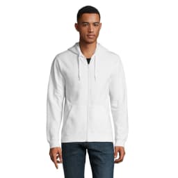0. STONE UNISEX HUVTRÖJA MED DRAGKEDJA 260g