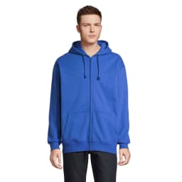 0. CARTER Hoodie med hel dragk