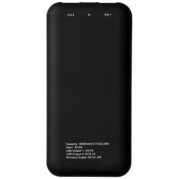 1. Powerbank med trådlös laddning (6000 mAh)