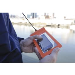 1. WATERPROOF PHONE SLEEVE ORANGE