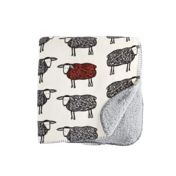 0. Sheep Sherpa Pläd - Multi