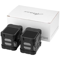 3. Trådlösa och vattentäta högtalare, 2-pack