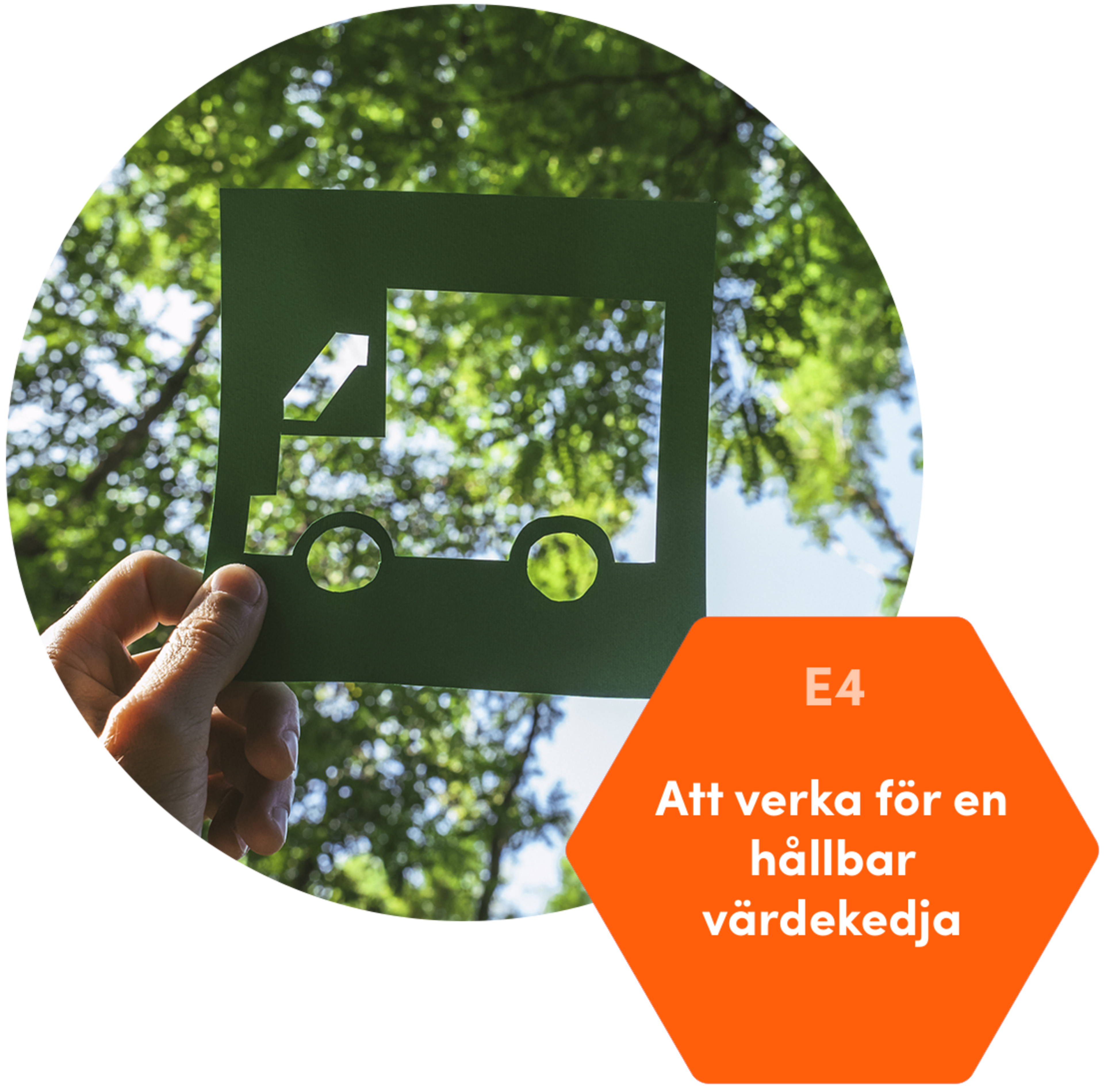 Exempel på produkt med Charmas logotyp.