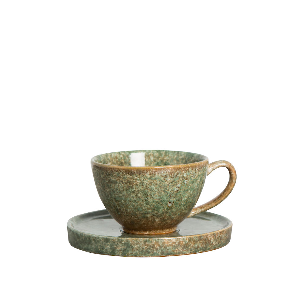 Mug & plate Jade 