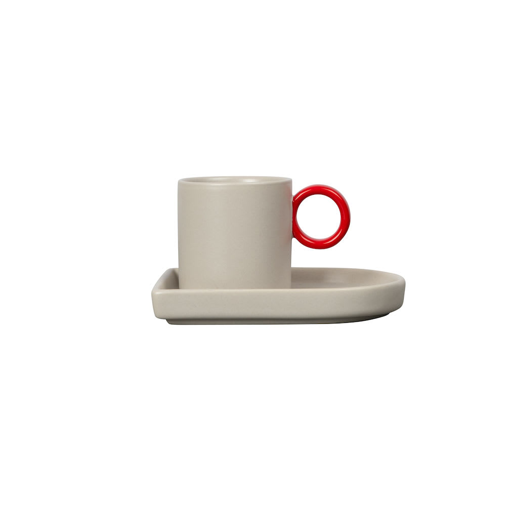 Espresso cup and plate Niki 