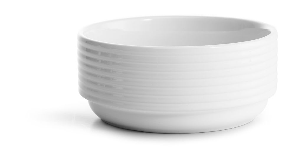 Coffee & More deep bowl white
