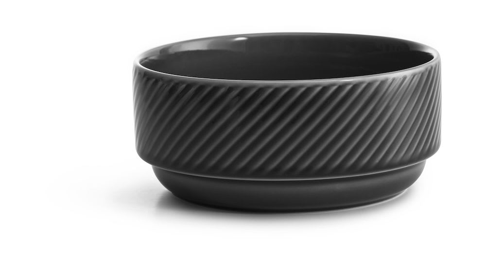 Coffee & More deep bowl Grey