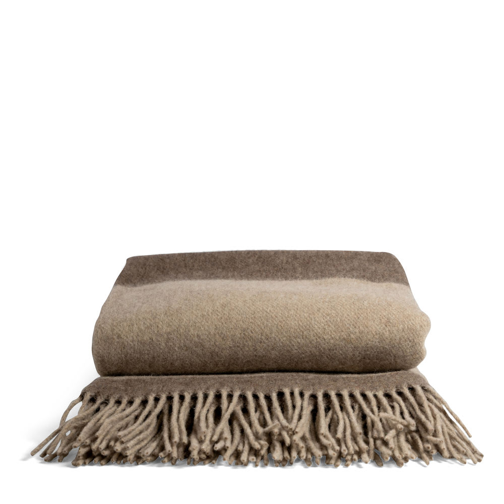 Ulle pläd, beige