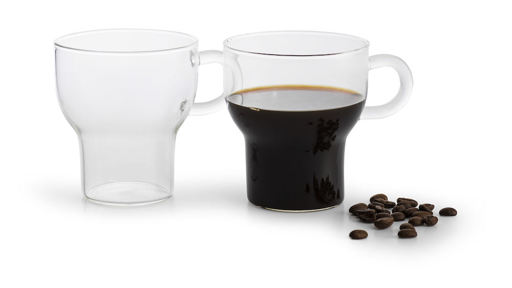 Glasmug stor, 2-pak