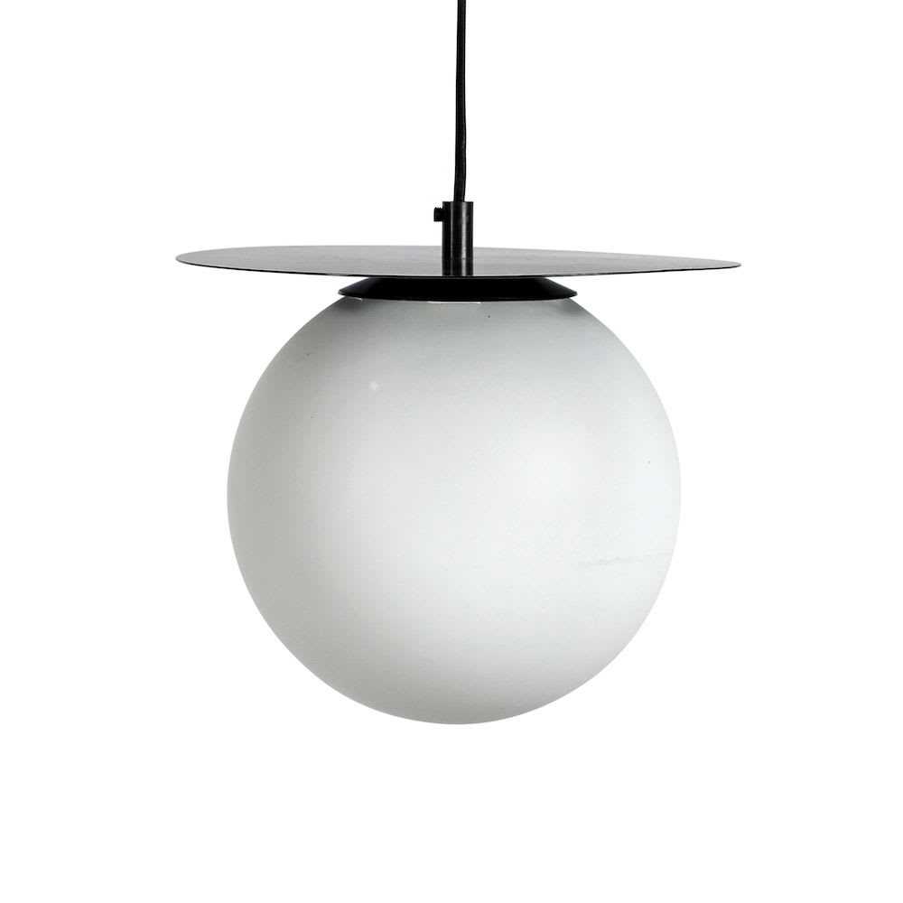 Lush globe pendant lamp