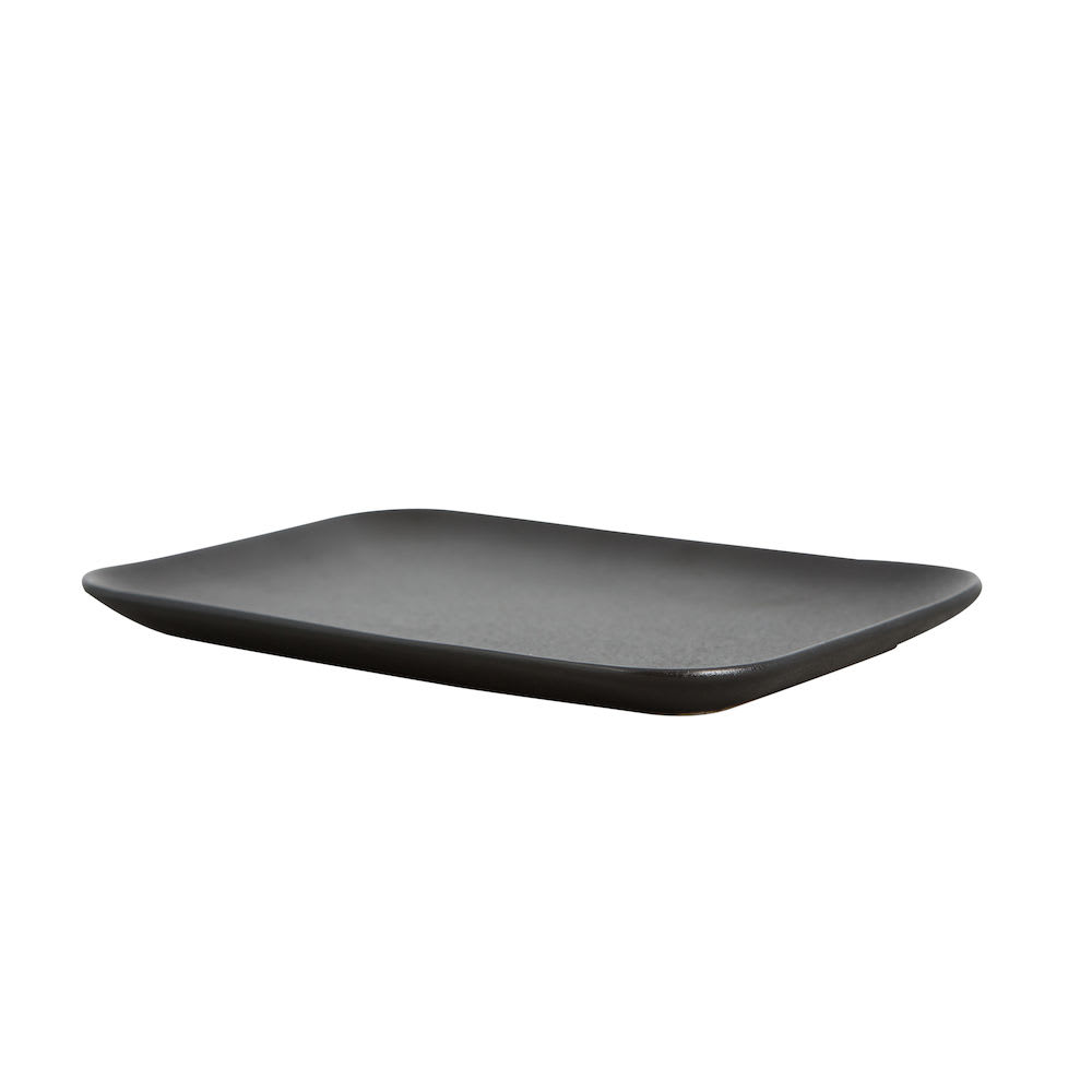 Square plate Blackroot Black