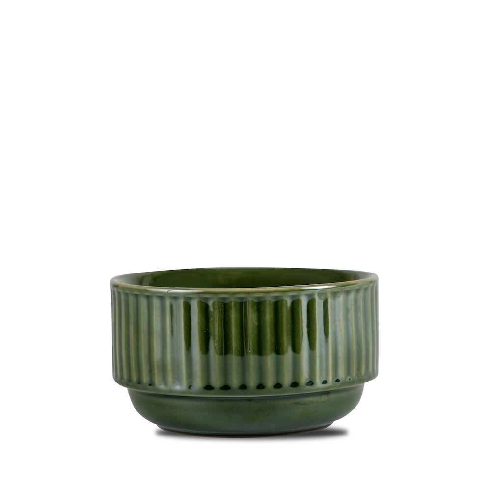 Coffee & More bowl, green