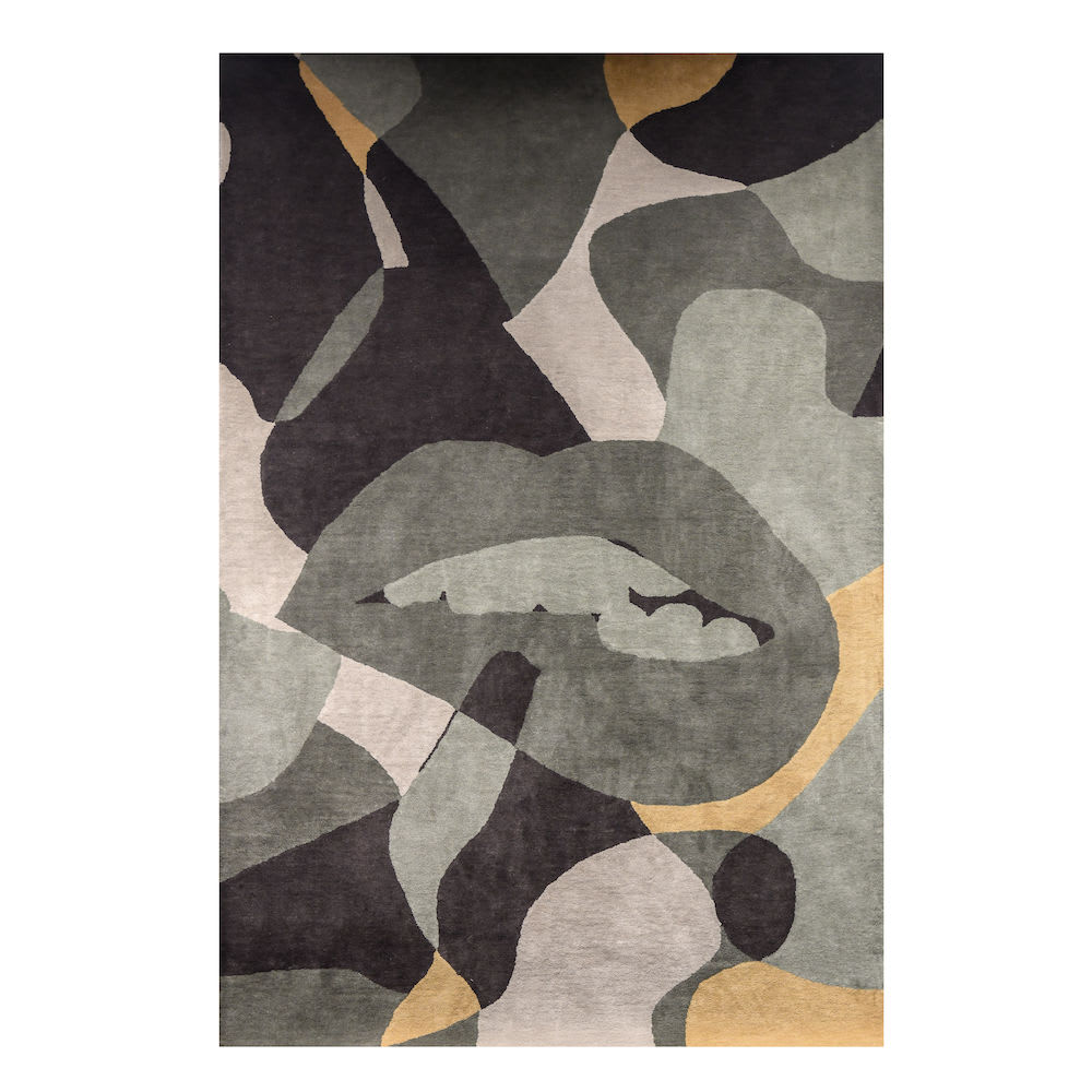 Carpet Abstracto Olive/multi