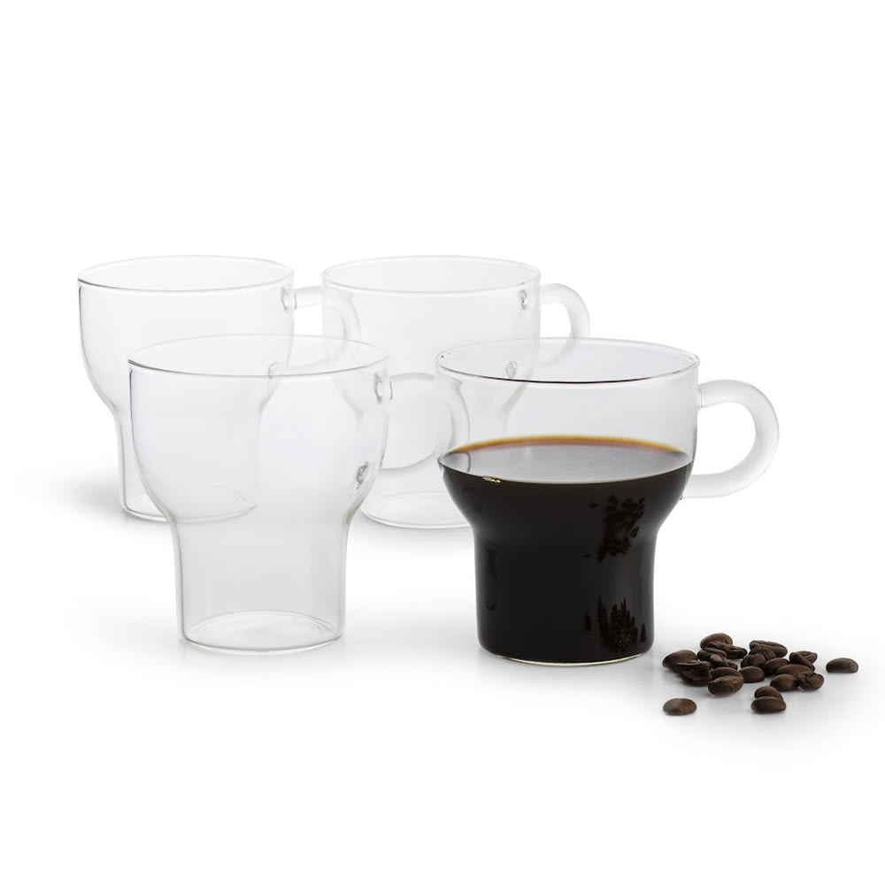 Glasmug stor, 4-pak