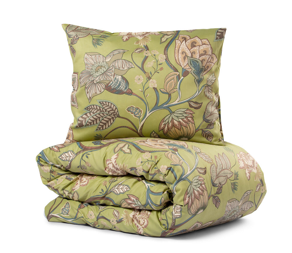 KL Dalaberg Satin Grön 150x210