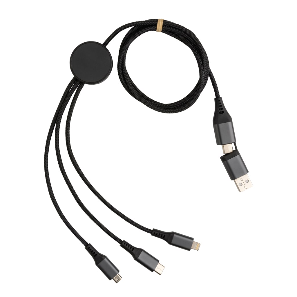 Terra 120cm 6-i-1 kabel i RCS återvunnen aluminium