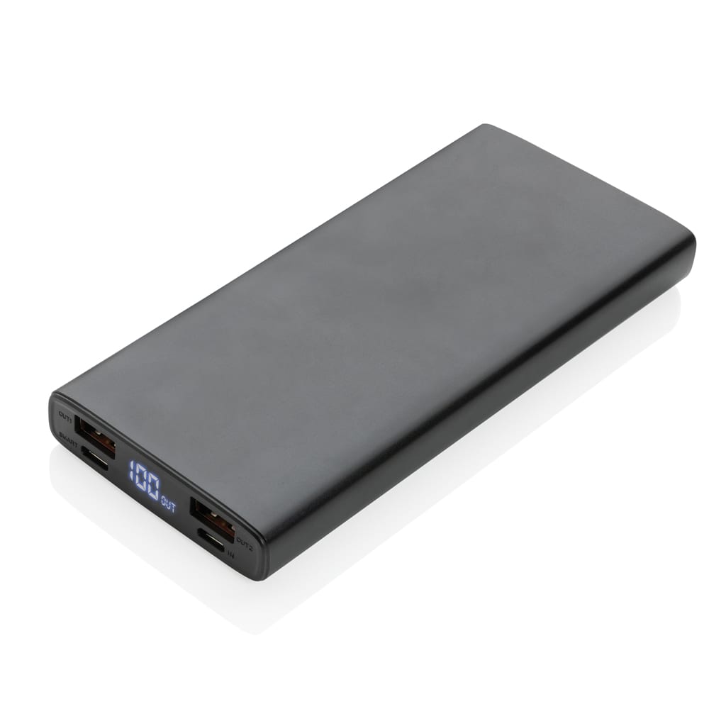 Aluminum 18W 10,000 mAh PD Power Bank