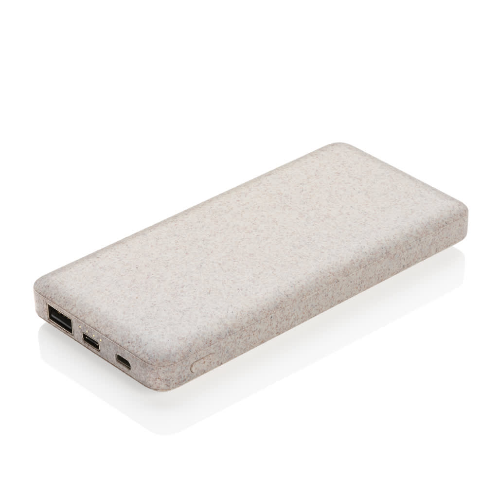 Hvedestrå 10.000 mAh powerbank