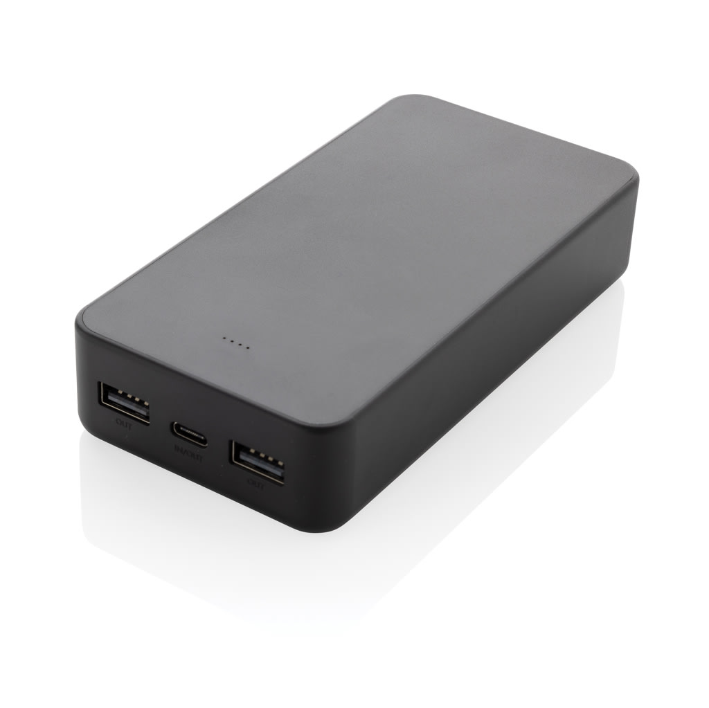 Boostcore RCS powerbank i genanvendt plast 20.000mAh USB