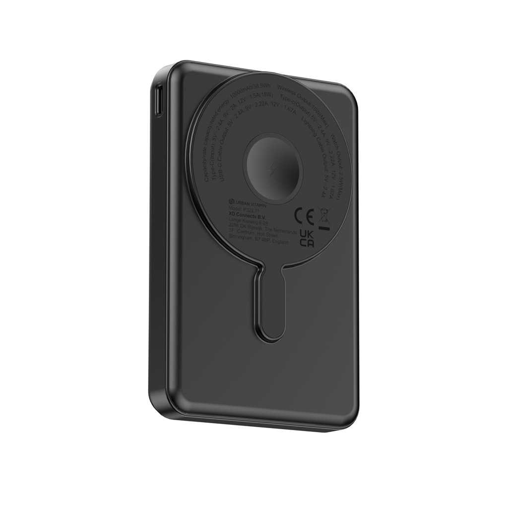 Urban Vitamin Delano 5in1 10.000mah 20WPD magnetisk powerbank