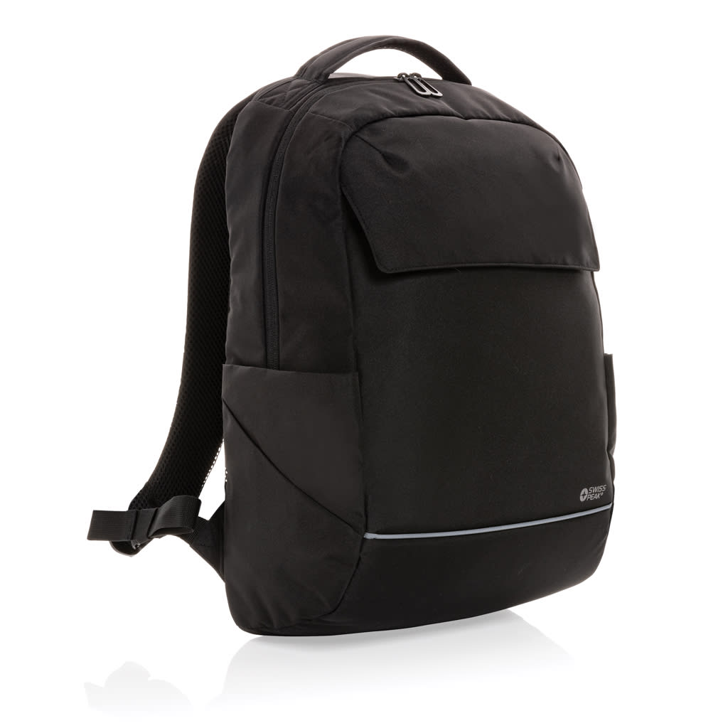 Swiss Peak Brooke AWARE™ RPET 15.6" laptop backpack
