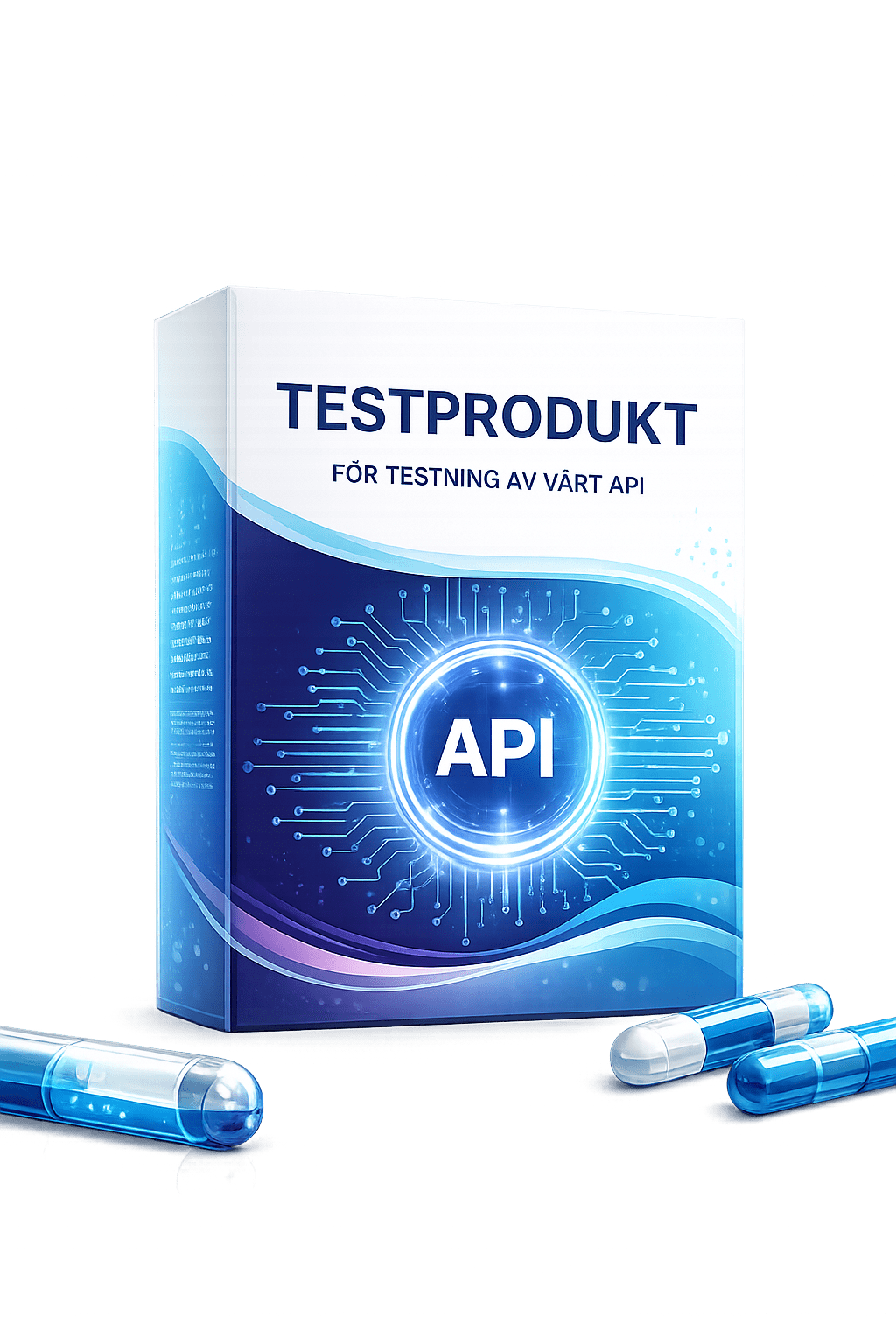 Testprodukt för API