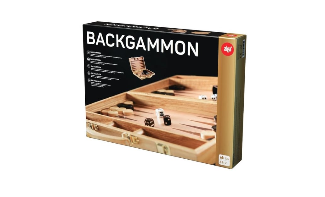 Skänk till Stadsmissionen, Backgammon