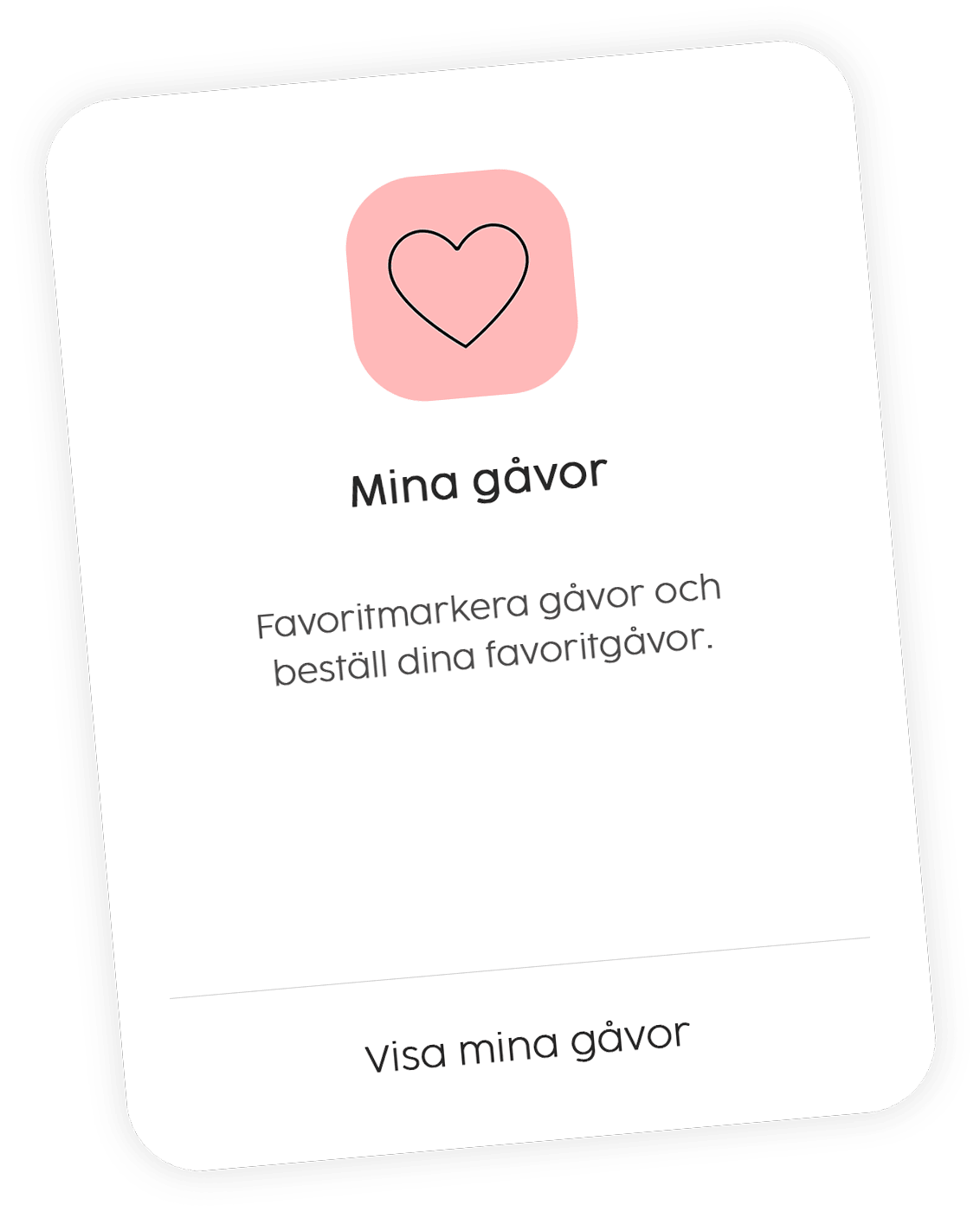 Smartare orderflöde med Mina gåvor