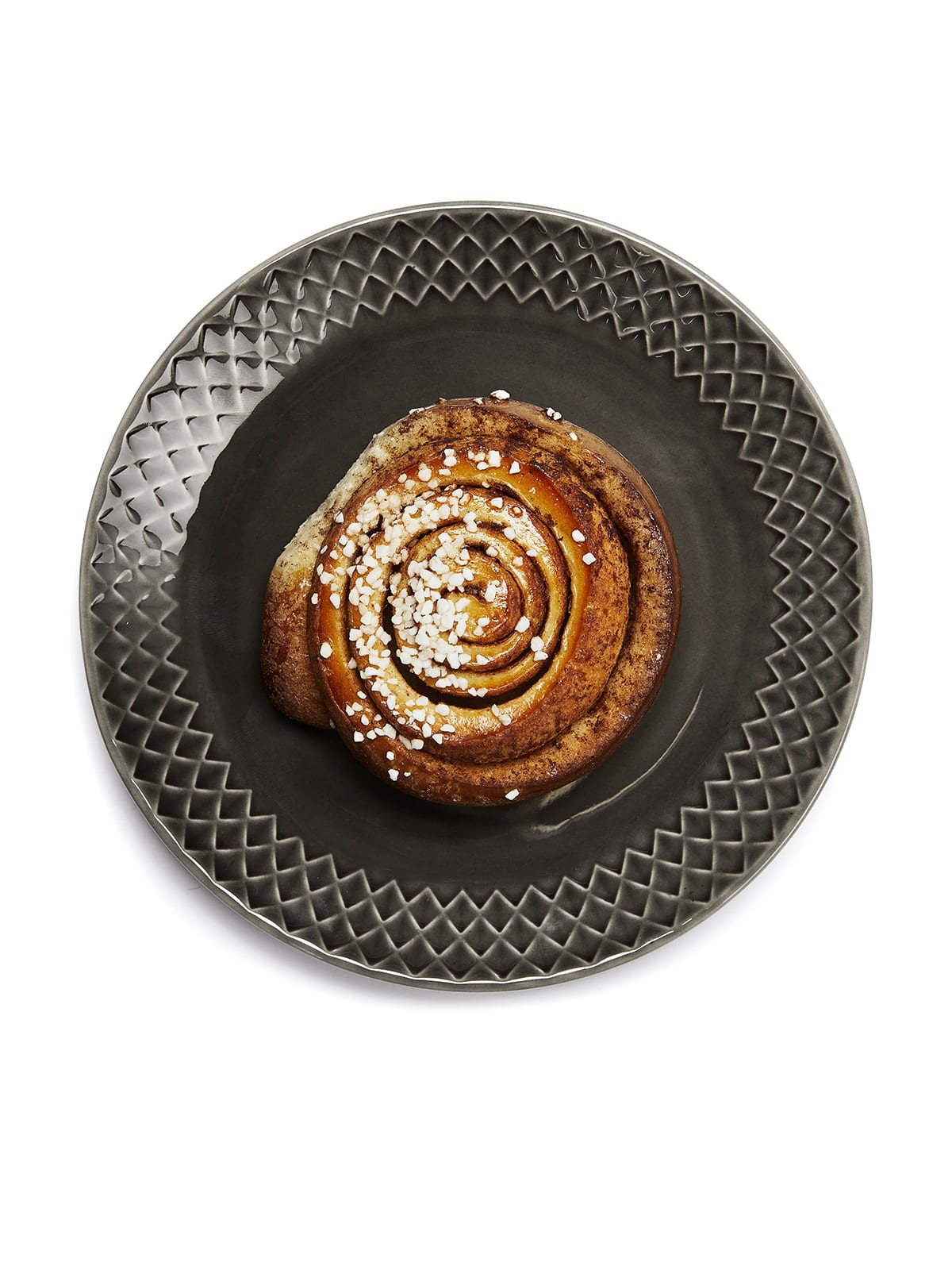 Coffee & More, plate gray