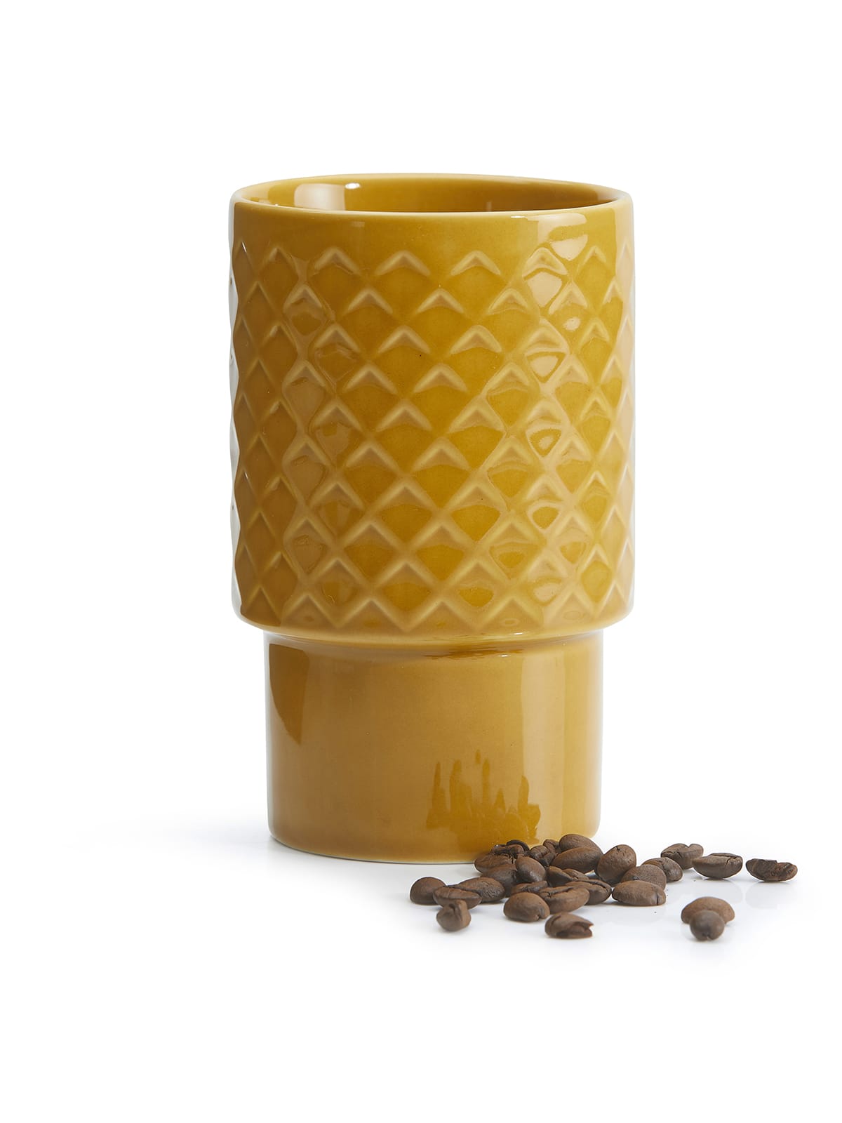 Coffee & More, Lattemugg gul, 40cl