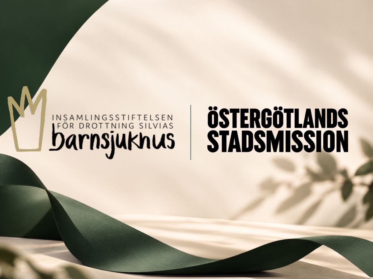 Insamlingsstiftelsen för Drottning Silvias barnsjukhus och Östergötlands Stadsmission