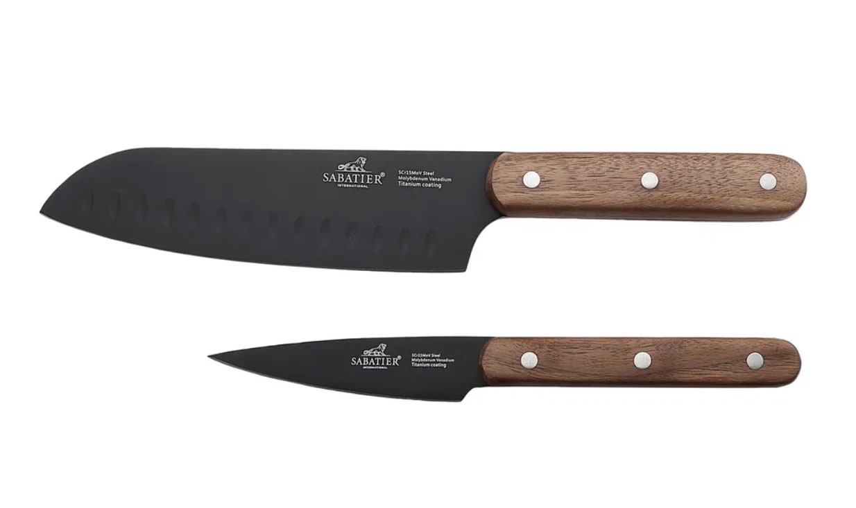 Lion Sabatier International Phenix Walnut Knivset 2 delar